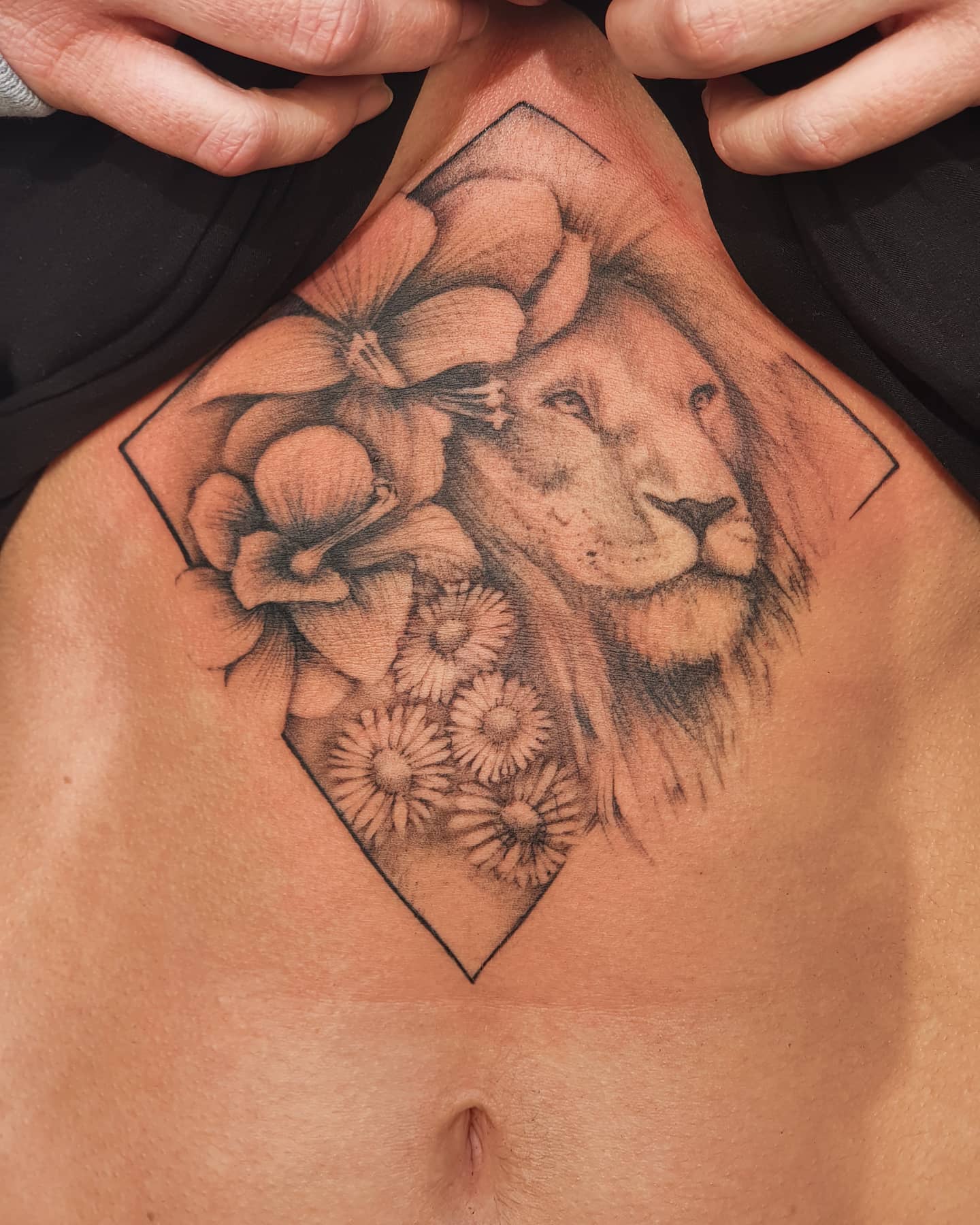 Löwen Tattoo